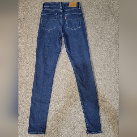 Levi 721 high rise skinny jeans size 27 - Picture 3 of 3